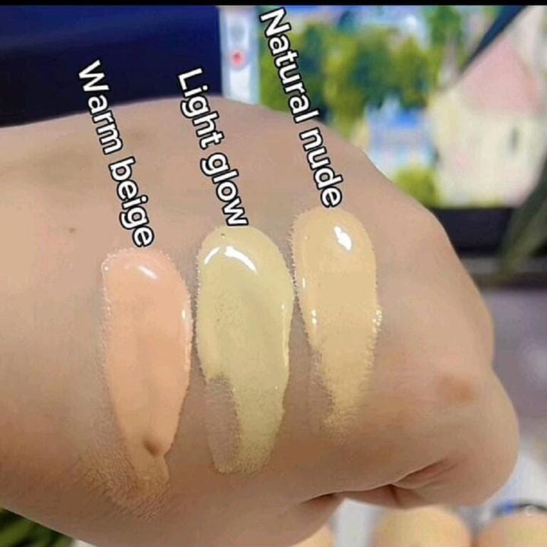 bb serums swatches