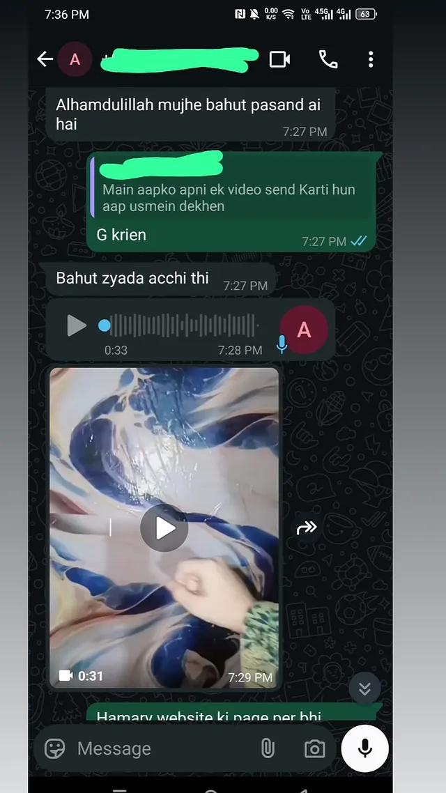 customer review whatsapp image 1