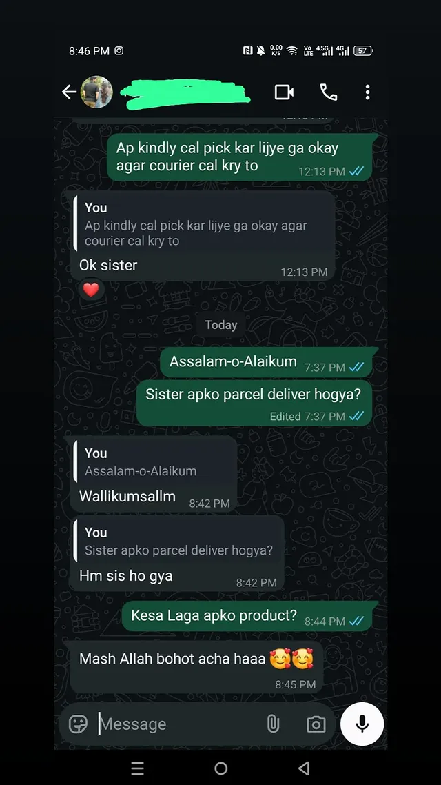 customer review whatsapp image 4